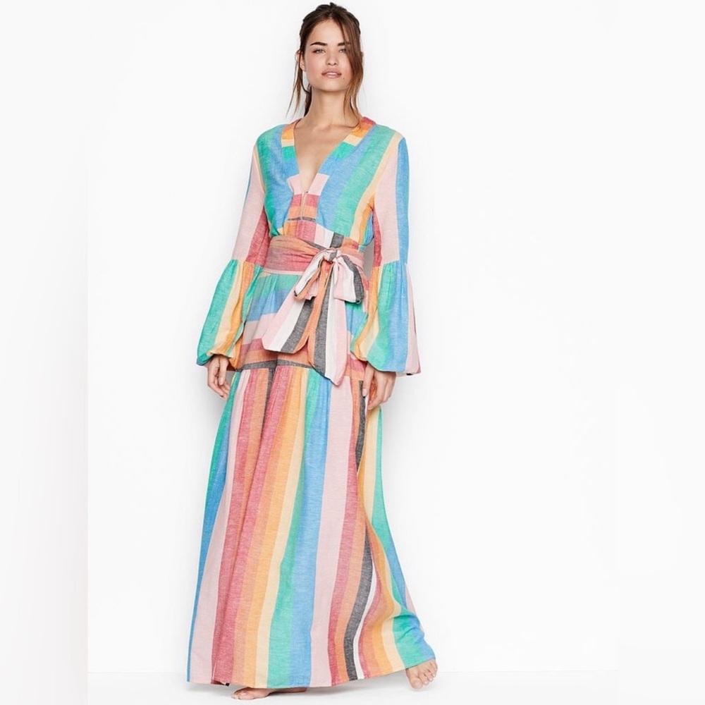 Billabong X Sincerely Jules Mix It Up Maxi Dress Limited Edition Rare